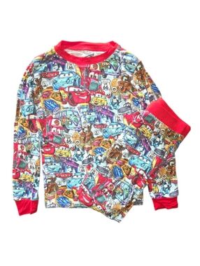 Pixar Cars Bamboo PJ Set Unisex Size 7/8